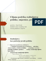 Pećnik Ciljana Podrška Roditeljstvu