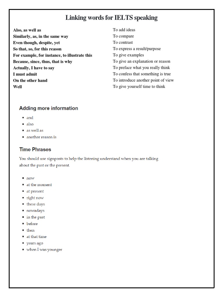 Linking words for IELTS speaking.pdf PDF