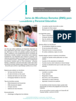 Introduccion Al Sistema de Microfonos Remotos PDF