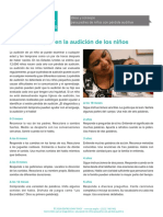 Etapas en La Audición de Los Niños PDF