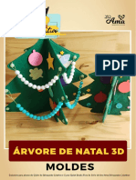 Moldes - Árvore de Natal 3D PDF