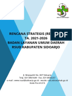 Renstra RSUD Kab. Sidoarjo 2021-2026, (10012021) PDF