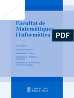 Facultat Matematiques Informatica 2022 PDF