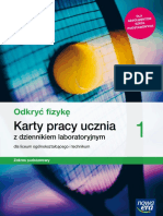 Karty Pracy Ucznia Odkryc Fizyke KL IDEF Zadania Na Marzec Kwiecien PDF