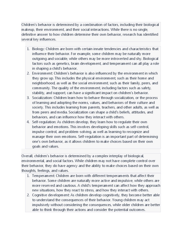 Children | PDF