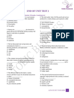 End of Unit Test 2 PDF