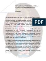 Pagdalaw NG Mahal Na Birheng Maria PDF