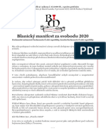 Blanický Manifest 2020 PDF
