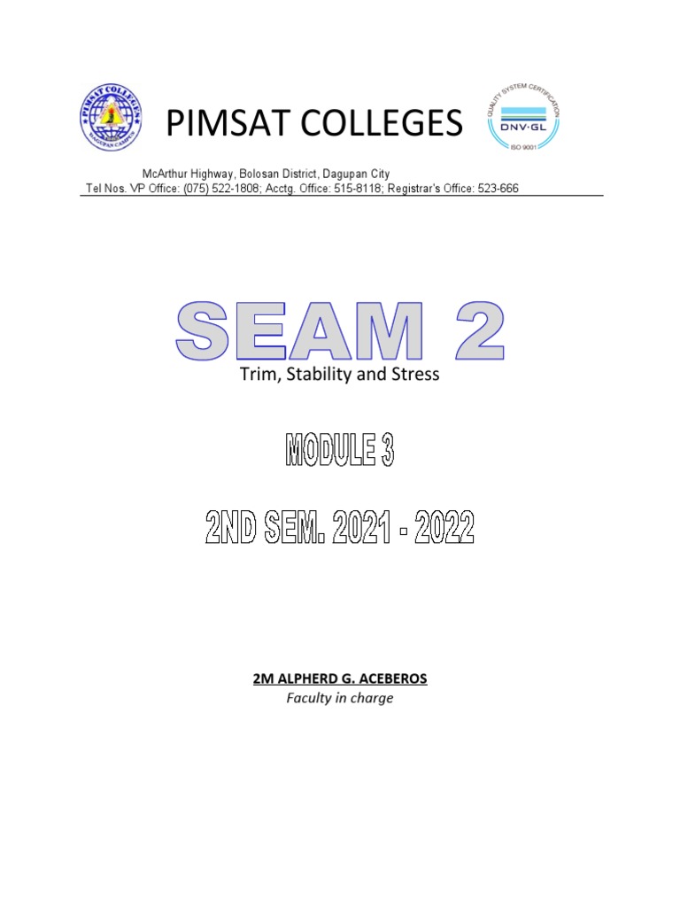 Seam 2 - Module 3 - 2022 (2ND Sem | PDF