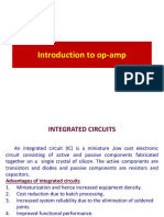 Introduction To Op-Amp PDF
