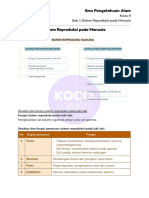 SMP 9 - Sistem Reproduksi Pada Manusia PDF