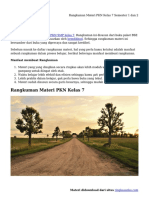 Rangkuman Materi PKN Kelas 7 Semester 1 Dan 2 PDF