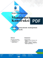 Modul 8 MK - Manajemen Waktu Proyek