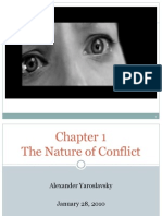 Chapter 1 - The Nature of Conflict - Slides