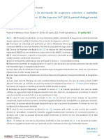 Procedura de Incadrare in Sectoarele de Negociere Colectiva A Unitatilor Definite Conform Art 1 PCT 21 Din Legea NR 367 2022 Privind Dialogul Social Din 14032023 PDF