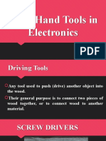 Basic Hand Tools