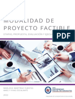 Guía de Modalidad de Proyecto Factible - Martínez Vivas - 2022 - LED UMC - Compressed