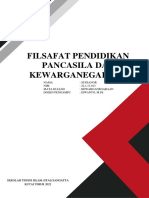 Filsafat Pendidikan Pancasila Dan Kewarganegaraan