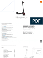 Xiaomi Mi Electric Scooter Pro PDF