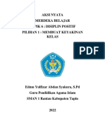 AKSI NYATA 8 Topik Disiplin Positif PDF