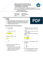 Soal Us Mat 2023