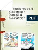 Clase 5. Etica de La Investigación PDF