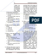 T - D - Gynaecology - (Questions) PDF