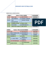 Campeonato Emi Futsala 2023 Fecha 3