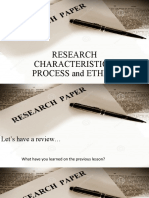 PR1 U1 L2 ResearchCharacteristicsProcessEthics 1