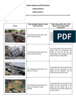 Activity 6 Earthquake Hazards and Effects PDF