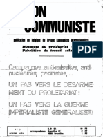 Action Communiste N°5 - Octobre 1981 PDF