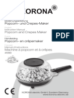 Korona 41050 Popcorn Machine
