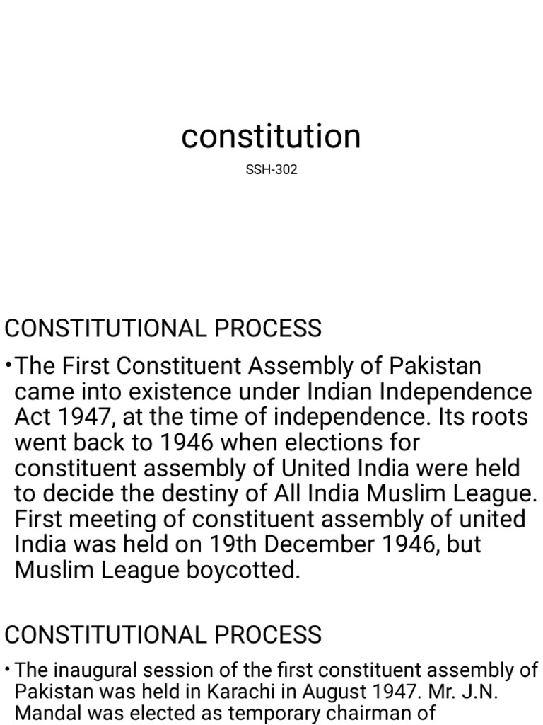 Constitution PDF | PDF