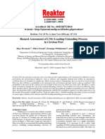 Hazard assessment of LNG loading process