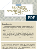 Desinfeção e Esterilização