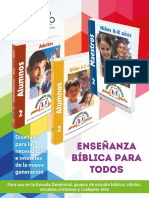 Folleto Ensenanza Biblica para Todos Mundo Hispano