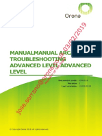 Arca Advance Troubleshooting PDF