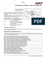 Farmall Power Shutte Indice de Códigos de Falhas PDF