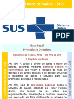 SAUDE PÚBLICA - SUS BASES LEGAIS (Compatibility Mode) PDF
