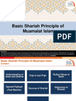 2023 E-Learning - Basic Shariah Principle of Muamalat Islam PDF