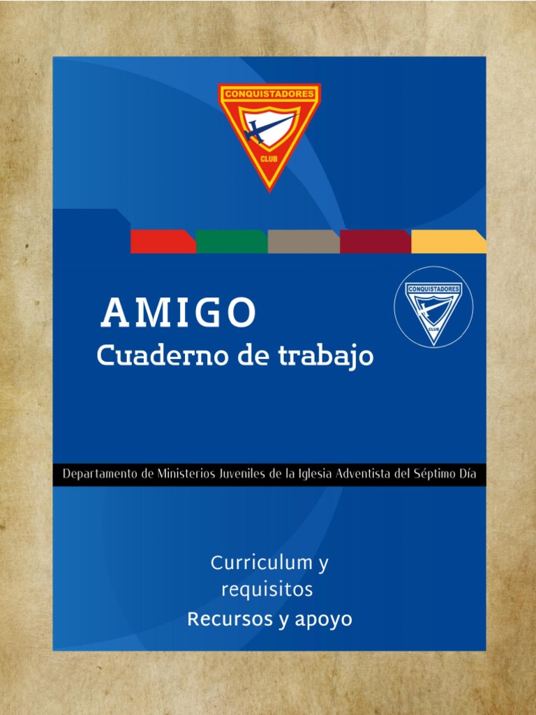 Cuaderno de Amigo, Conquistadores PDF