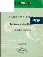 Développement Durable Traitement Des Déchets Valorisation Élimination PDF