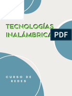 2.1 Tecnologías Inalámbricas PDF