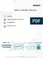 Wuolah Free RESUMEN POESIA Y TEATRO 1939 ACTUALIDAD PDF