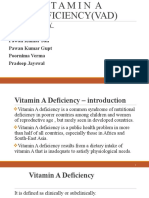 Vitamin A Deficiency Document Summary