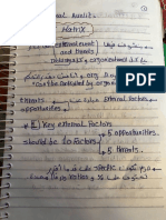 EFE Matrix and CPM PDF