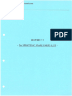 F6 Strategic Spare Parts List