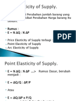 Supply Elasticity New