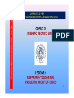 Prof. Nocera M. - Lezione 1 - Rappresentazione Progetto