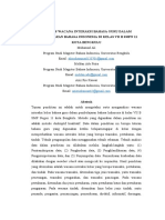 Analisis Wacana Interaksi Bahasa Guru Dalam Pembelajaran Bahasa Indonesia Di Kelas Vii B SMPN 11 Kota Bengkulu